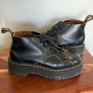 Dr. Martens CHURCH PLATFORM VINTAGE MONKEY BOOTS